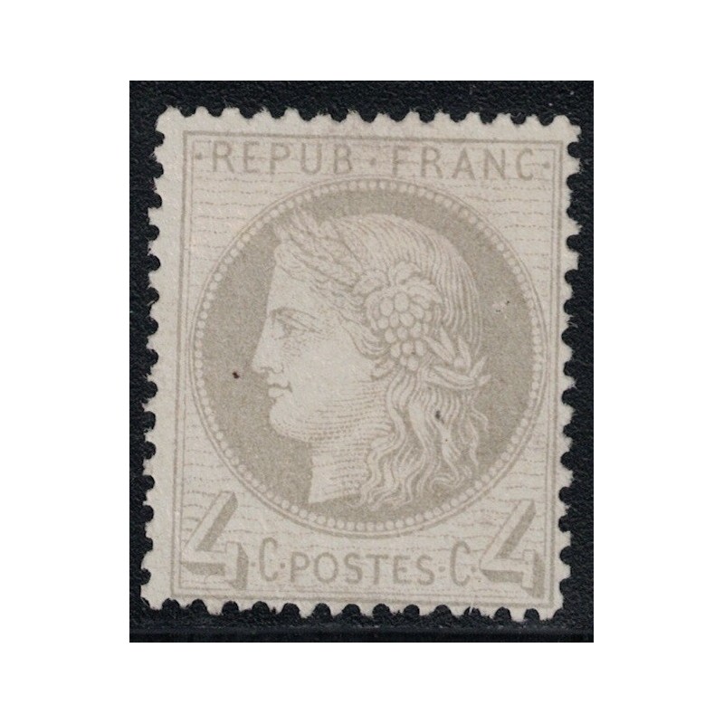 No052 - CERES 4c IIIe REPUBLIQUE - NEUS SANS GOMME - SIGNATURE JF.BRUN - (R)