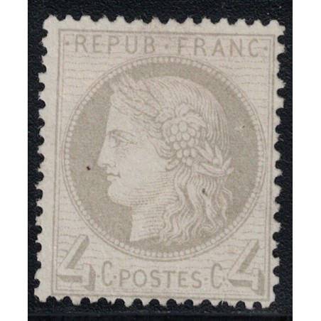 No052 - CERES 4c IIIe REPUBLIQUE - NEUF SANS GOMME - SIGNATURE JF.BRUN - (R)
