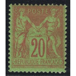 No096 - 20c SAGE BRIQUE SUR...