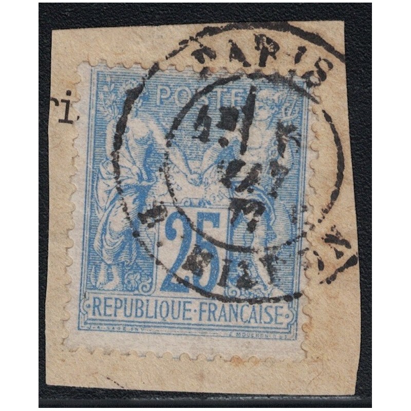 No068 - SAGE 25c OUTREMER - (R)