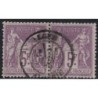 No095 - SAGE 5F EN PAIRE - CACHET ALGERIE - ALGER - SUPERBE.