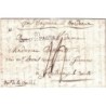 ARMEE D'ESPAGNE - (G) ARM.D'ESPAGNE - 1823 - TEXTE AVEC SIGNATURE - CACHET VERSO AVEC COURONNE ROYALE..