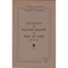 CATALOGUE DES BALLONS MONTES DU SIEGE DE PARIS (1870-1871) - J.LE PILEUR & E.H.DE BEAUFOND - 1947.