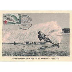 CARTE MAXIMUM -SKI NAUTIQUE...