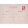 GANDON - ENTIER POSTAL 6F ROUGE ORANGE - CARTE POSTALE NEUVE - COTE 130€.