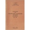 CATALOGUE DES OBLITERATIONS TEMPORAIRES DE FRANCE 1855-1961 - L.FERRET & J.POTHION (P1)