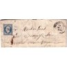 JURA - CHAMPAGNOLE - T14 31-12-1854 No14 OBL.PC713