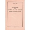 CATALOGUE DES CACHETS A DATE D'ENTREE FRANCE, ALGERIE, LEVANT - GILBERT NOEL - 1957.