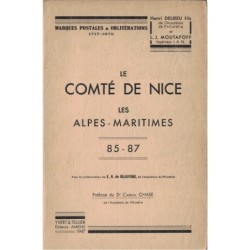 ALPES-MARITIMES - LE COMTE DE NICE - H.DELRIEU & L.J.MOUTAFOFF - 1947.