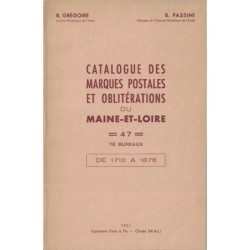 MAINE ET LOIRE - CATALOGUE...