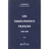 LES TARIFS POSTAUX FRANCAIS 1969-1988 - G.DESARNAUD - 1989.