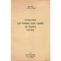 CATALOGUE DES TIMBRES-TAXE...