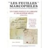 LES FEUILLES MARCOPHILES - LORRAINE - LES TARIFS POSTAUX AU DIX-HUITIEME SIECLE (1704-1791) - R.ABENSUR - 1999.
