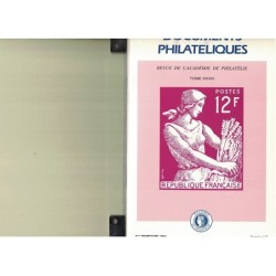 DOCUMENTS PHILATELIQUES AVEC RELIURE - No140 A 149 + SUPP 149 - 11 FASCICULES DANS UNE RELIURE - 1994-1996.