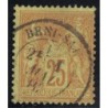 No092 - ALGERIE - BENI-SAF - SAGE - 25c JAUNE - LE 1-5-1882.