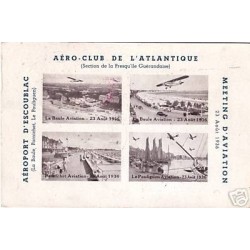 LOIRE ATLANTIQUE - LA BAULE 28-8-1936 - JOURNEES AERIENNES DE LA BAULE.