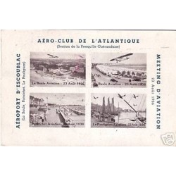 LOIRE ATLANTIQUE - LA BAULE 28-8-1936 - JOURNEES AERIENNES DE LA BAULE.