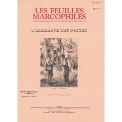 LES FEUILLES MARCOPHILES - L'ALMANACH DES POSTES - HUBERT CAPPART - 1987.