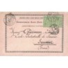 TURQUIE - SALONIQUE - 26-12-1901 - SAGE - No102x2 DE FRANCE.