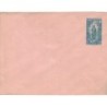 MOYEN-CONGO - ENTIER POSTAL TYPE CONGOLAISE - 25c BLEU.