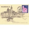 JOURNEE DU TIMBRE 1996 - MARSEILLE - CARTE LOCALE.