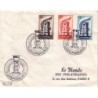 LUXEMBOURG-RARE ENVELOPPE AVEC EUROPA-15-9-1956 -COTE TIMBRE 540€