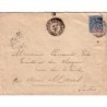 GUADELOUPE - POINTE A PITRE - ENTIER POSTAL 15c TYPE GROUPE - 1-2-1902 - CACHET MARITIME LIGNE D.