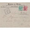 ITALIE - TRIPOLI DI BABERIA - SUR TIMBRES ITALIENS - 28-3-1909 - LETTRE POUR ROME.