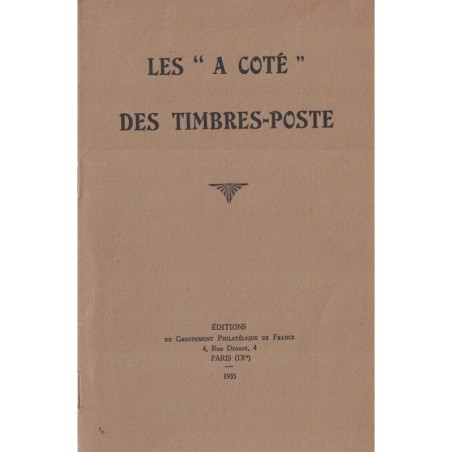 LES "A COTE" DES TIMBRES-POSTE - VIDEMA - 1935 - (VIGNETTES FISCALES).