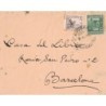 ANDORRE ESPAGNOL - LAS ESCALDES - 6 MARS 1943 - LETTRE POUR BARCELONE.