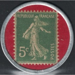 No137 - TIMBRE MONNAIE -...