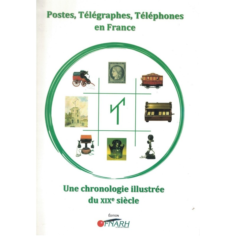 POSTES, TELEGRAPHES, TELEPHONES EN FRANCE - UNE CHRONOLOGIE ILLUSTREE DU XIXe SIECLE - FNARH - 1995.