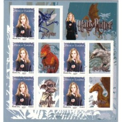 FEUILLE - F116 - AUTOADHESIFS - HERMIONE GRANGER - COTE 60€.