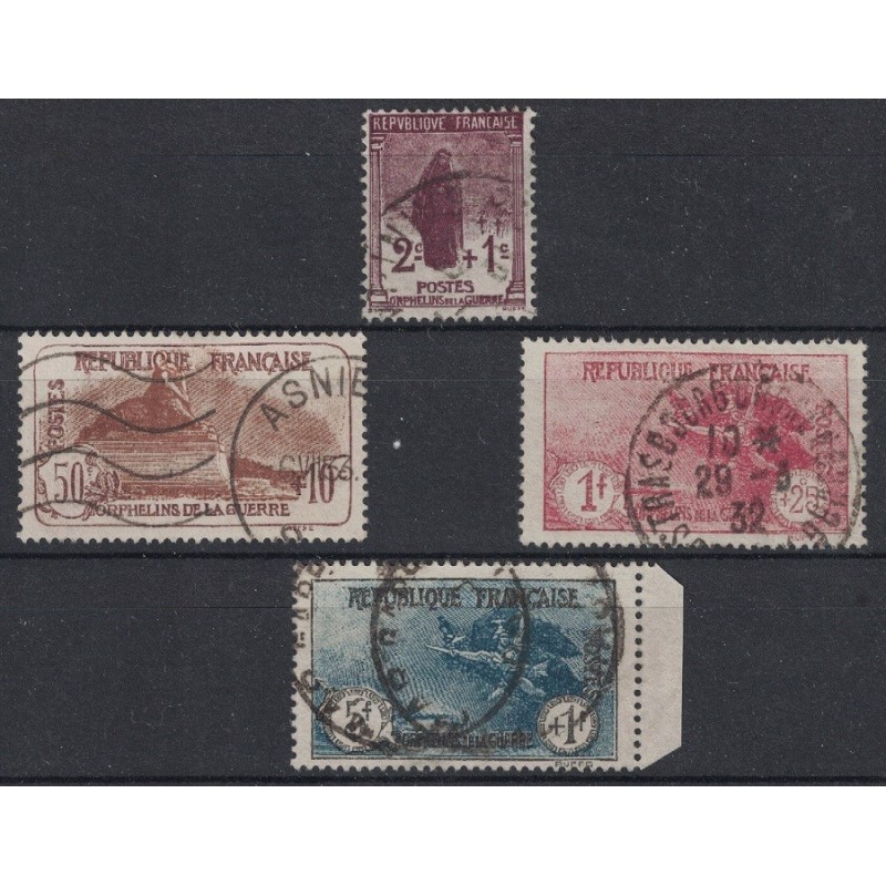 No229 A 232 - 3ème SERIE COMPLETE DES ORPHELINS - COTE 175€.