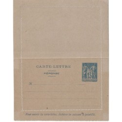 SAGE - CARTE LETTRE - 15c...