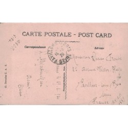 CILICIE - ADANA - No70+82 SUR CARTE POUR LA FRANCE LE 20-2-1920- CONTROLE POSTAL - RARE.