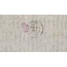 BALLON MONTE - LE TOURVILLE - AFFRANCHISSEMENT CERES SIEGE No37 ETOILE 24 - LE 23 DECEMBRE 1870.