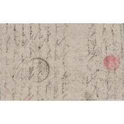 BALLON MONTE - L'ARMAND-BARBES - AFFRANCHISSEMENT EMPIRE No29 ETOILE PLEINE - LE 9 OCTOBRE 1870.