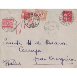 PARIS 78 - LETTRE AVEC TYPE...