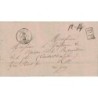 ALGERIE - ALGER - T15 DU 29 JUIN 1842 - PP EN NOIR - LETTRE POUR LA FRANCE.