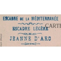 MAROC - TANGER - ESCADRE DE LA MEDITERRANEE ESCADRE LEGERE JEANNE D'ARC - 1 MAI 1907.