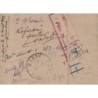 ALGERIE - ALGER-RP -PETITE LETTRE RECOMMANDEE AVEC AR - RETOUR ET REFUSE LE 12-3-1945.