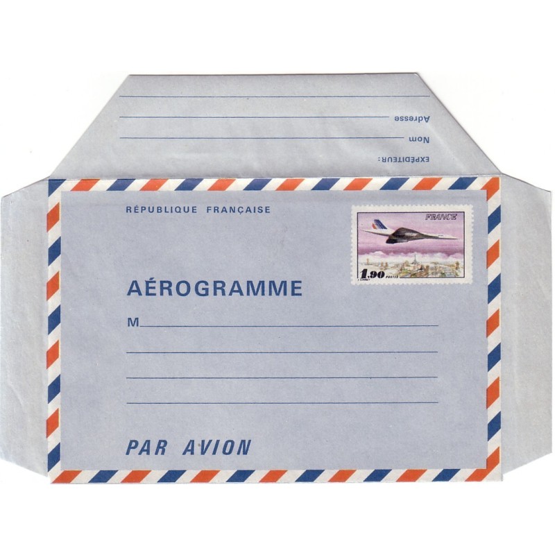 AEROGRAMME - CONCORDE 1F90 NEUF.