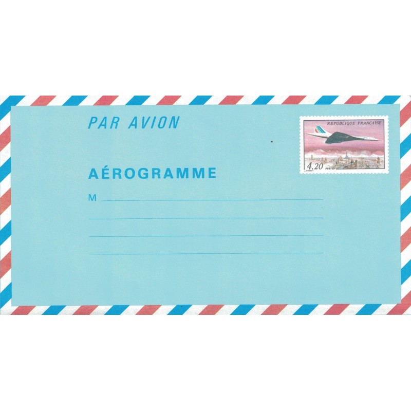 AEROGRAMME - CONCORDE 4F20 NEUF.