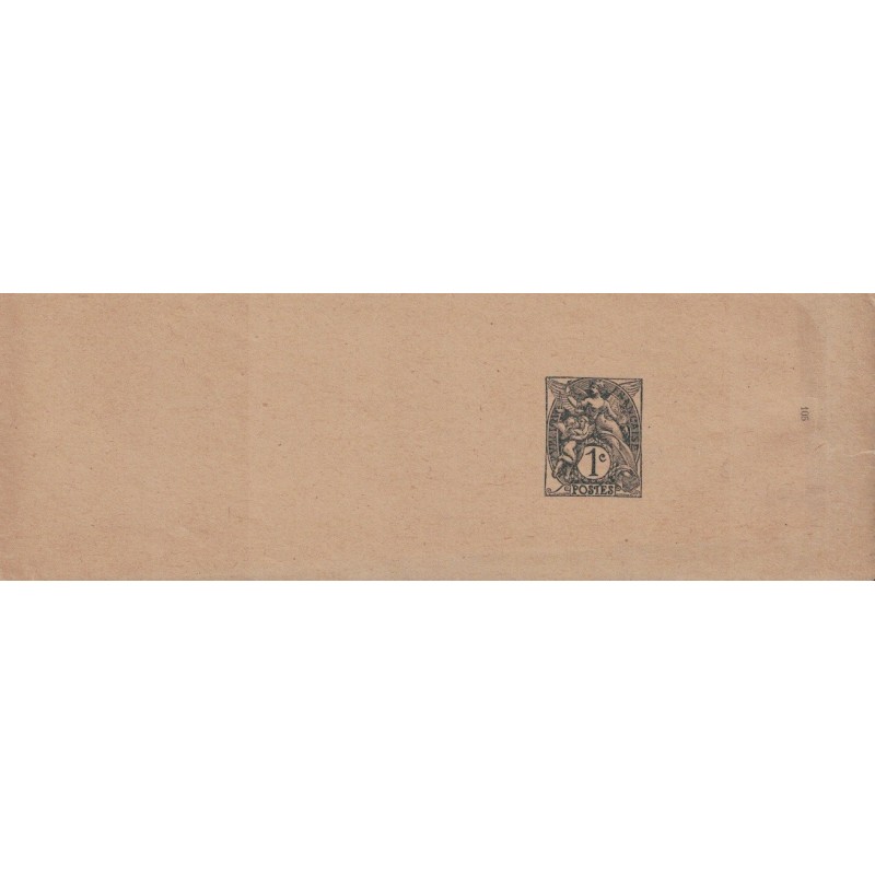BLANC - 1C BANDE JOURNAL NEUVE - AVEC NUMERO 517