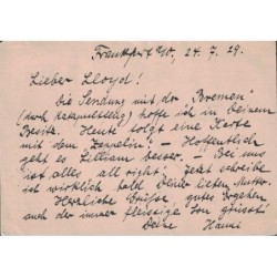 ALLEMAGNE - ZEPPELIN - LZ127 - 31-7-1929 - POUR ST LOUIS MISSOURI ETATS-UNIS.